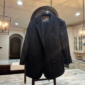Gray Pinstripes Suit • Custom Designer and Measured